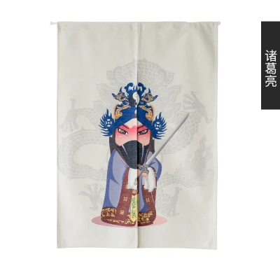 Пекинская опера маска креативный китайский Zhuge Liang дверь занавеска украшение