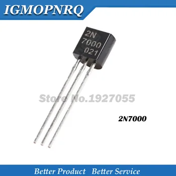 

1000PCS 2N7000 TO92 N-Channel Field Effect Tube 2N7000 MOS Tube TO-92 0.3A / 60V New