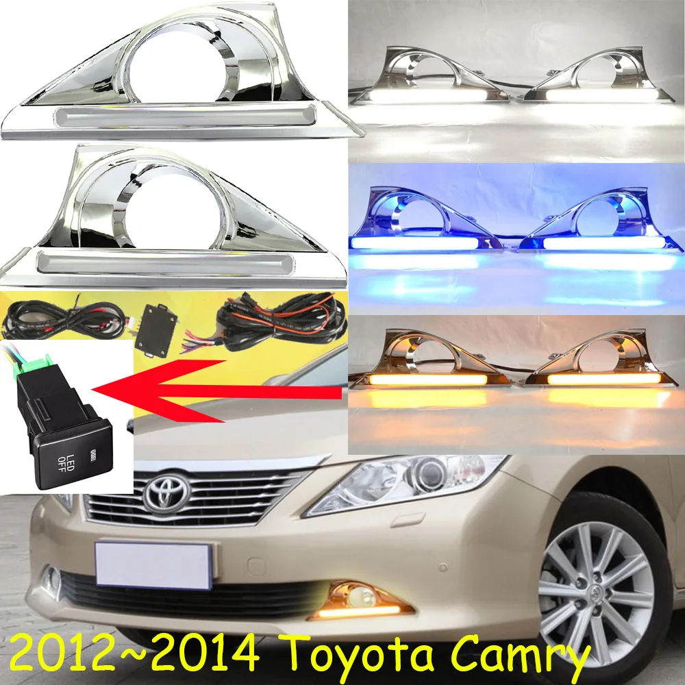 2009~ Camry Дневной светильник на открытом воздухе,! Светодиодный это только для справки, тумана светильник, 2 шт./компл., Reiz, prado, COROLLA