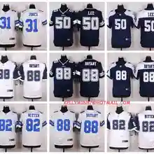 Стилизованный, высокое качество, dallas s Byron Jones Sean Lee Jason Witten Dez Bryant для мужчин, Джерси
