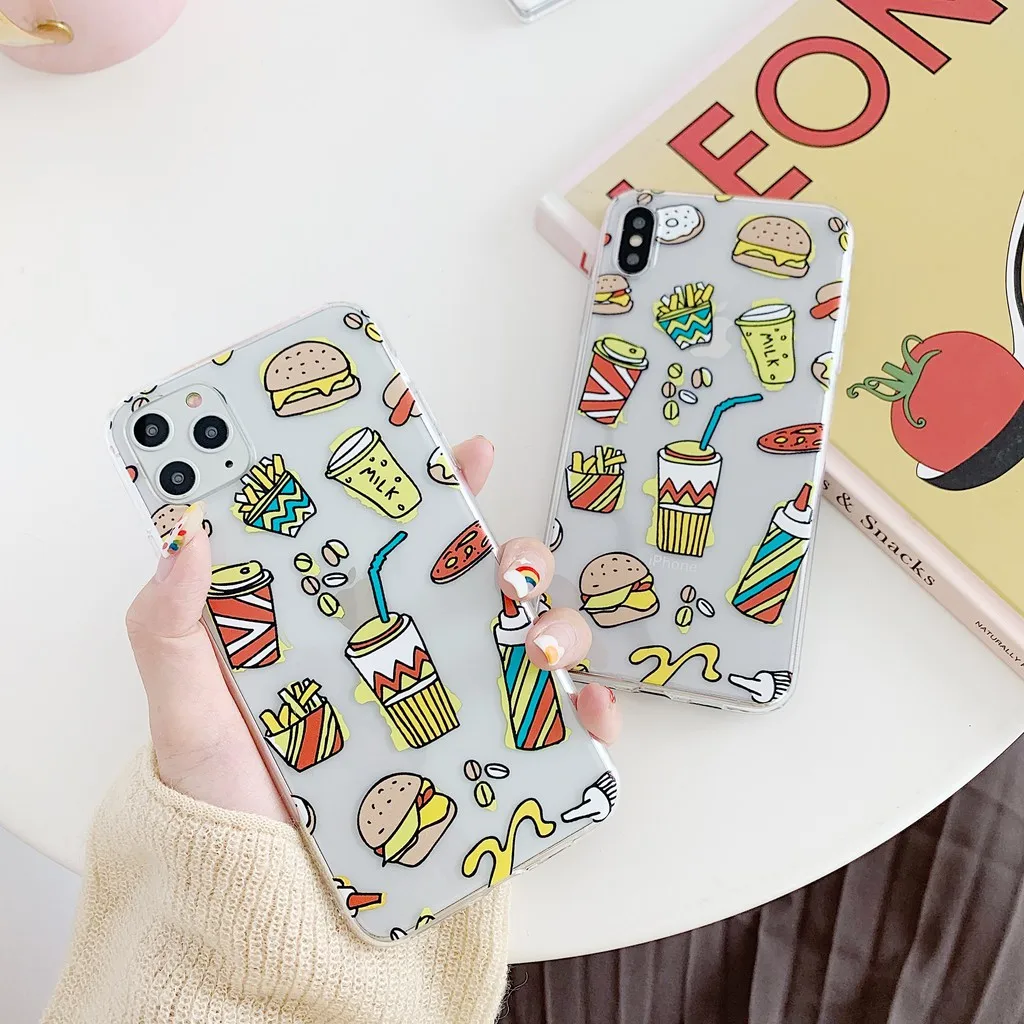 

For IPhone 11 Pro Max Phone Case for Iphone XS MAX Protective Case XR Transparent Case 7 8 Plus Soft Case good quality