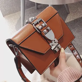 

Women's bag 2019 autumn and winter new Korean version of the shoulder small square bag fashion wild messenger bag women bag