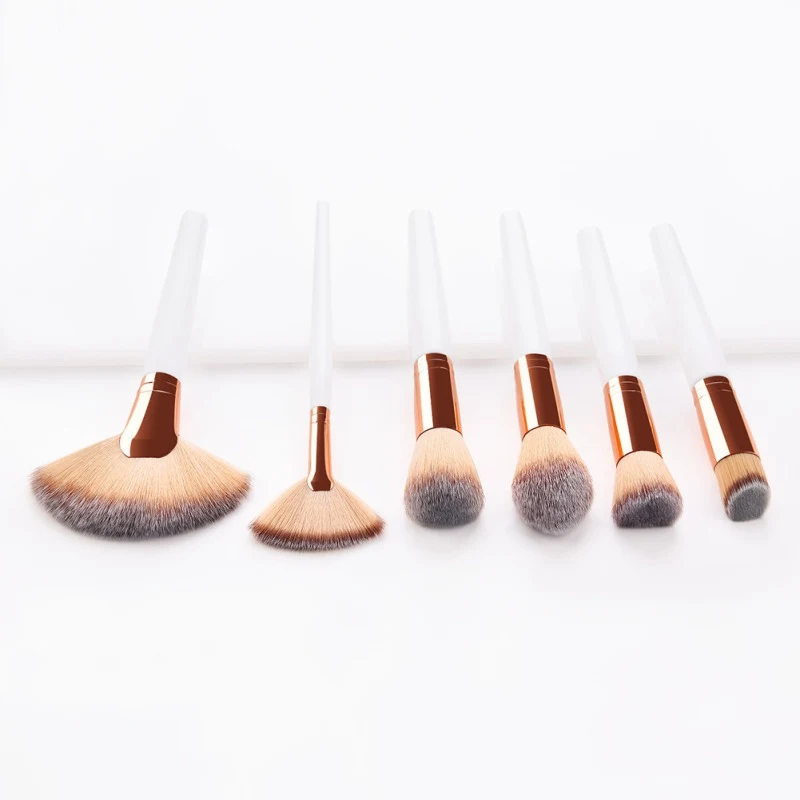 1/6pcs набор кистей для макияжа кисть для рассыпчатой пудры тени для век макияж, кисть для консилера, кисть для бровей кисти косметический инструмент