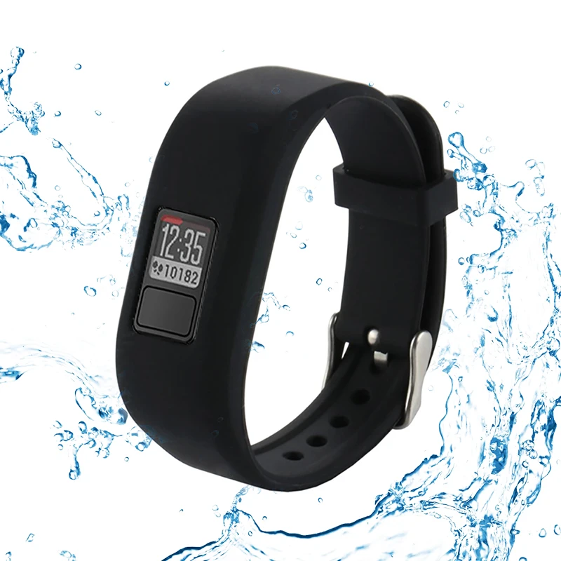 

New 2019 Hot Selling Popular Single Product Watch Band Straps For Garmin Vivofit 3 Watch Silicone Bracelet Replacement Band