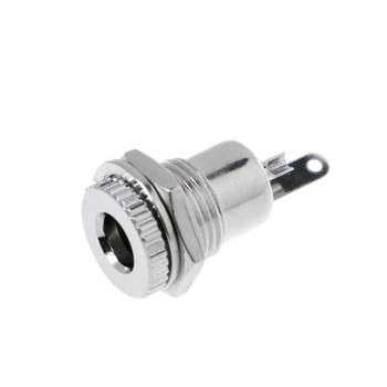 

10pcs 5.5 mm x 2.1mm DC Power Jack Socket Female Panel Mount Connector
