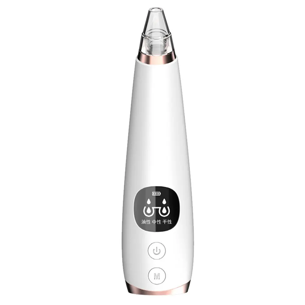 

Blackhead Remover Comedone Probes ABS Acne Pore Clean White Skin Care Multi-functional Tool Electric Vacuum Strong Suction