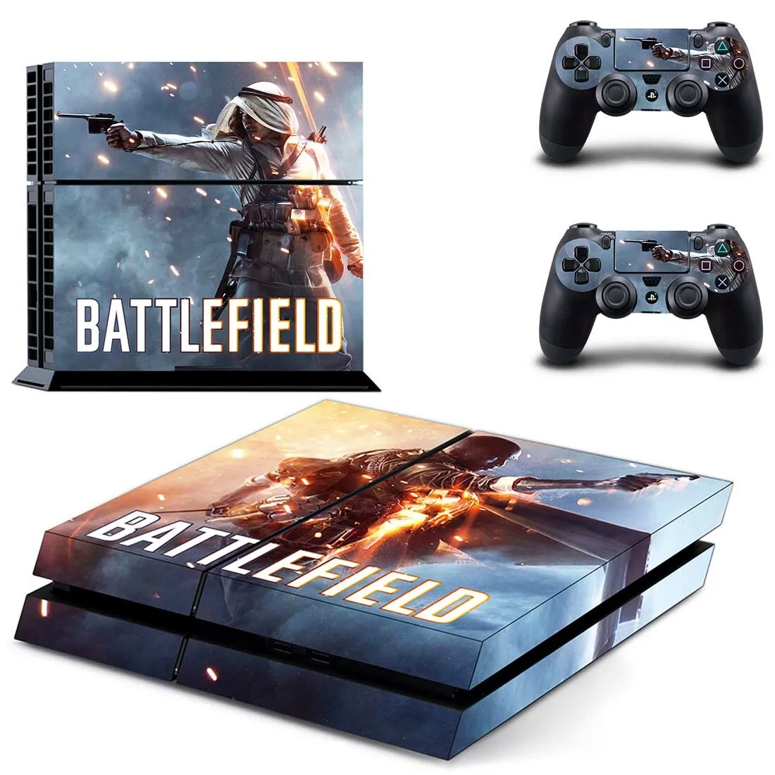 PS4 Battlefield sticker s PS 4 виниловая наклейка на кожу Play station 4 наклейки Pegatinas для консоли playstation 4 и 2 контроллера
