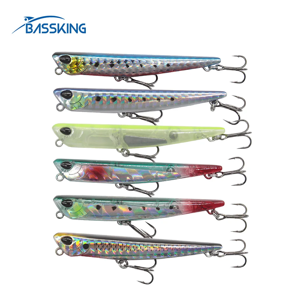 BASSKING рыболовная приманка 75 мм 7 5 г погружная приманка-карандаш оригинальные