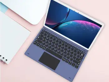 

WPS office 12inch Portable Tablet pc laptop notebook 4G phone call GPS Bluetooth camera keyboard case Android tablet pc free usb