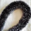 2024 100% Natural Real Thicken Rabbit Fur Trim Clothes Accessories Genuine Fur Strips For sweater Coat Hood Hat Diy Fluffy Trims 6