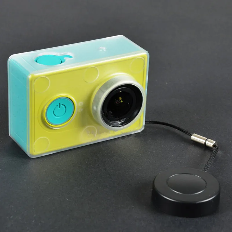 Transparent Protective Cover Camera Ultrathin Case With Lens Cap Cover For Xiaomi Yi Action Camera Accessories (6)