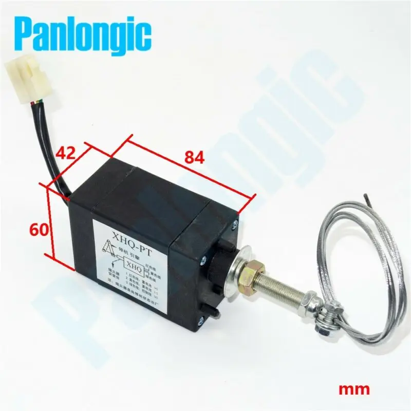 12 V/24 V Мощность Вкл/Выталкивающая Тип дизельный двигатель Запчасти остановочный соленоид для генератора