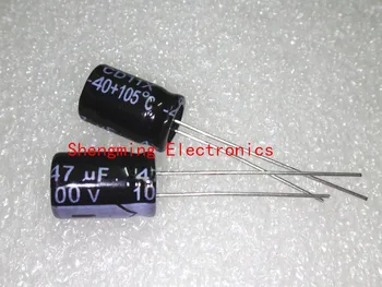 

50PCS 100V 47uF 8*12mm Electrolytic capacitors