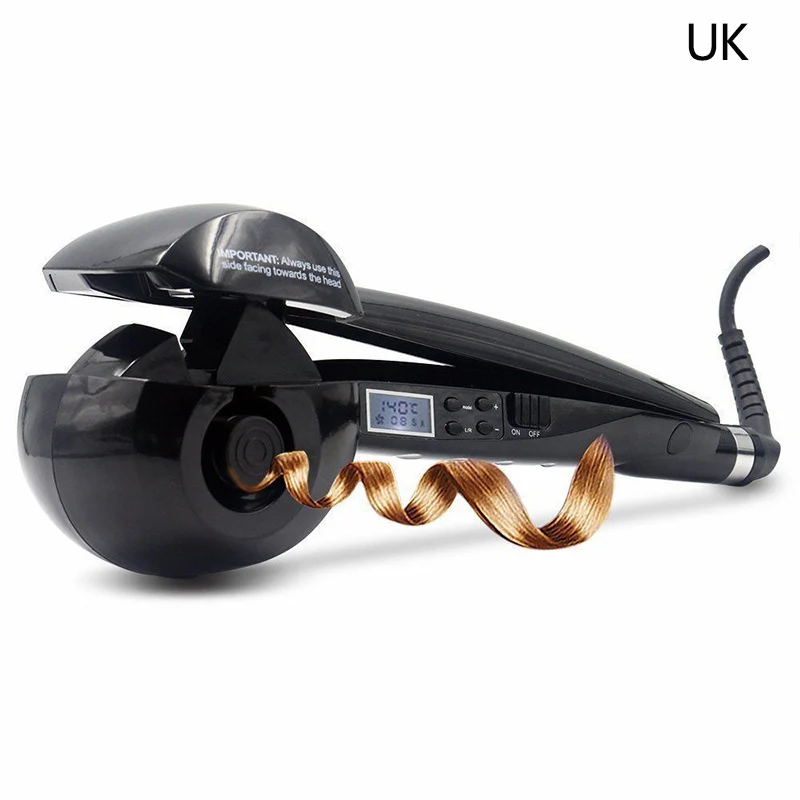 Щипцы для завивки волос - Цвет: Black UK