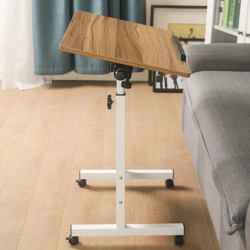 

Lifting computer desk adjustable height children's table folding table simple moving bedside table 8M60