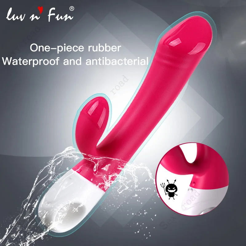  Vibrador silencioso impermeable vibrador G Spot potente 10 velocidades silicona USB recargable vibr