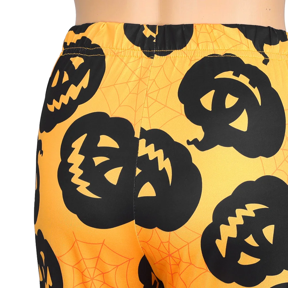 Autumn Women Leggings Halloween Print Casual Pants Fashion Skinny Slim High Waist Pants Ladies Fitness Legging Sweatpants O30