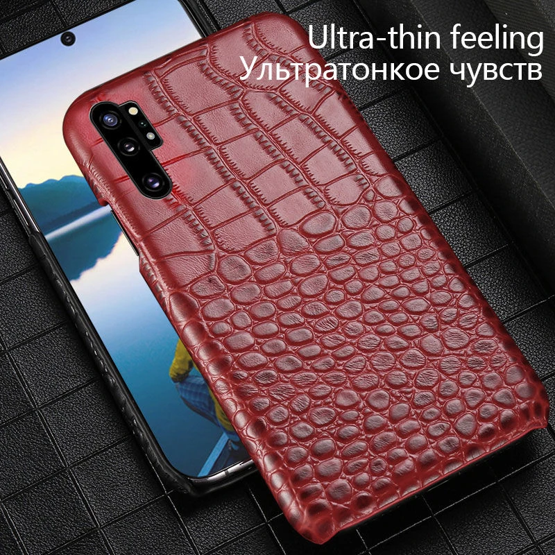 Подлинный кожаный чехол для мобильного телефона для samsung Примечание 10 Pro A70 A50 S10 S7 S8 S9 плюс A8 A9 J7 J5 Прохладный защитный чехол-накладка на заднюю панель