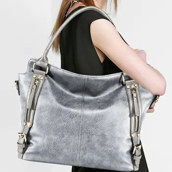 

Women PU Handbag Shoulder Crossbody Bag Lady Tote Messenger Satchel Purse