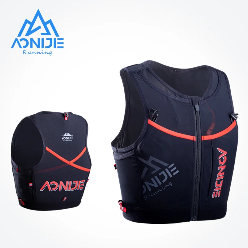 aonijie-c9106-10lクイックドライスポーツバックパックハイドレーションパックベストバッグ、ジッパー付きハイキングランニングマラソンレース用