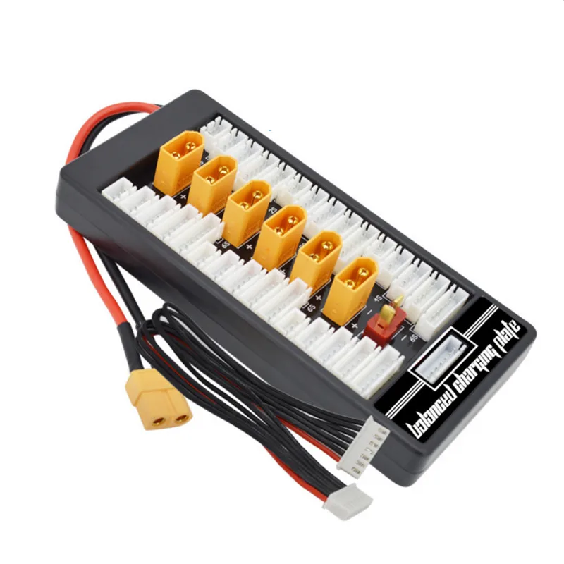 HotRC 2-6S XT60 XT30 T вилка параллельная Lipo батарея зарядная плата для ISDT Q6 T6 Lite PL6 pL8 зарядное устройство IMAX B6 B6AC B8 зарядное устройство - Цвет: XT60 XT60  Version