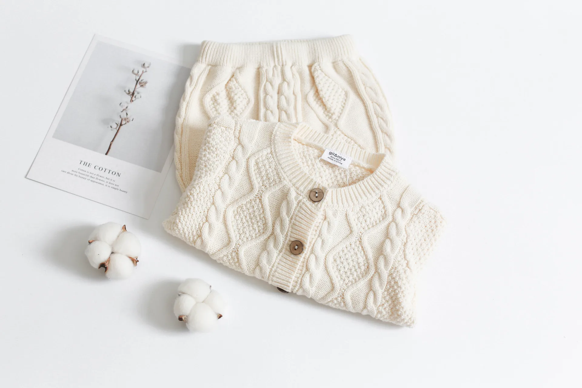 Осень-зима, новая детская одежда, вязаный свитер для мальчиков и девочек, кардиган+ шорты, костюм, детская одежда, костюм