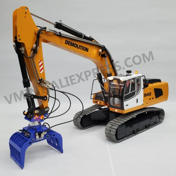 1/14 RC Remote Control Logam Hidrolik 