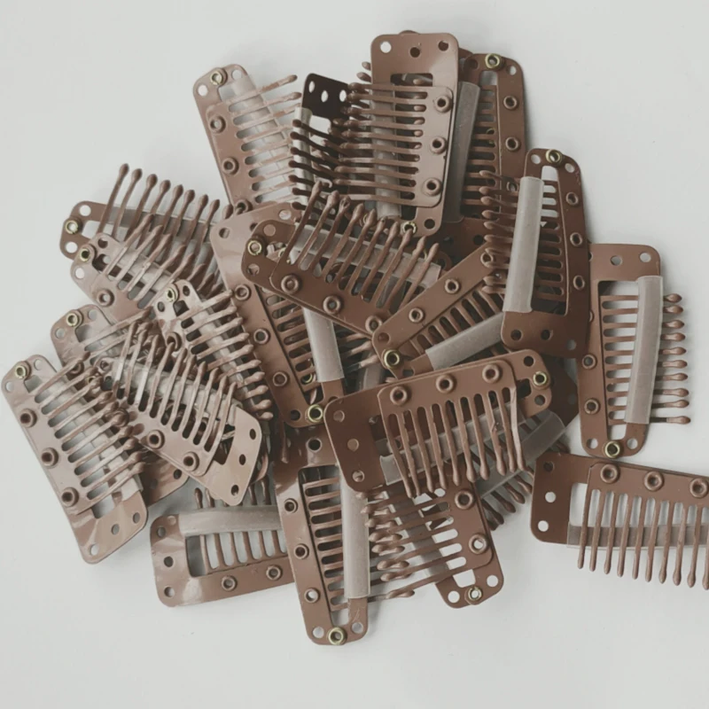 50 pezzi Clip per estensioni dei capelli 3.6cm - immagine 3