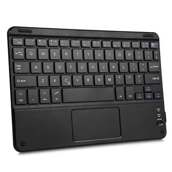 

7 inch/10 inch Bluetooth 10 Meters Wireless Reception Distance Office Gaming Mouse Keyboard Three Systems Common Keyboard
