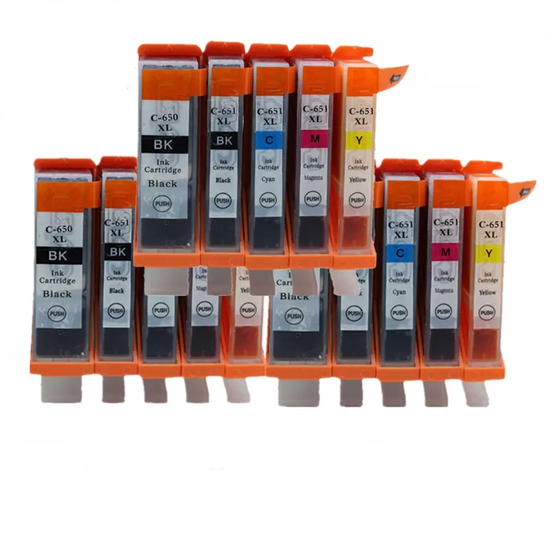 PGI-650 PGI-650XL CLI-651 PGI650 PGI 650 Чернильный Картридж для струйного принтера Pixma MG 5460 5560 6360 MX