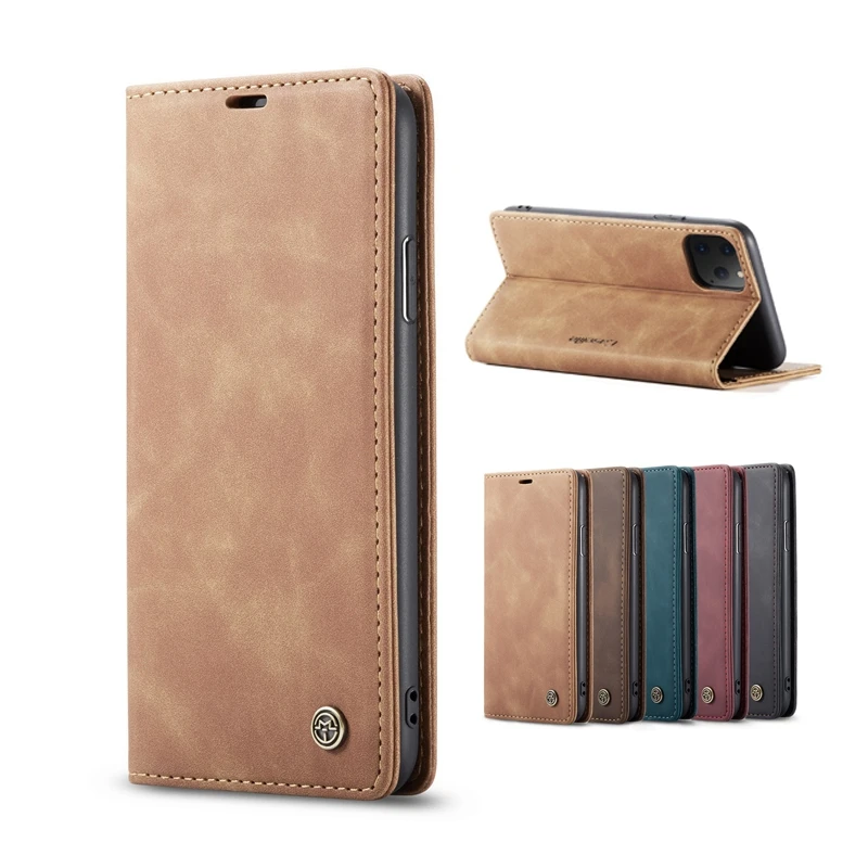 For iPhone 6 6S 7 8 Plus 11 Pro XS Max Case Luxury Leather Phone Case Stand Covers Fundas for iPhone X XR Case Wallet Flip Coque