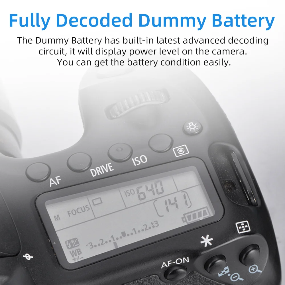 Adaptador D-tap A DMW-DCC12 Para Panasonic Lumix GH3 GH4 GH5 - Alimentación Desde Batería V-Mount, Salida 7.6-8V