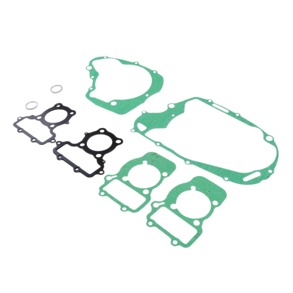Complete Engine Gasket Ring Seals Kit Set Cylinder Top End Clutch Stator Cover for Yamaha Vstar 250 Virago XV250 125