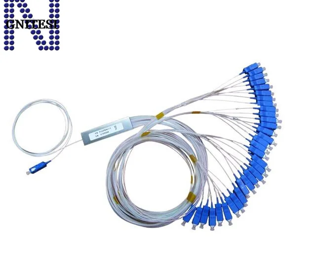 1*32 SC-UPC PLC сплиттер 900um мини Тип оптоволоконная трубка сплиттер муфта