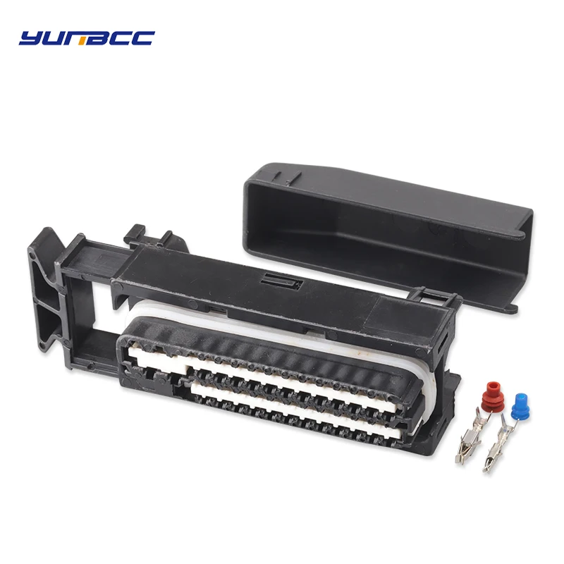 

1 Set 52 Pin ECU Automotive Car Computer Version Tyco Connector Control System Socket With Shell 1393454-6 1393450-1 1393450-3