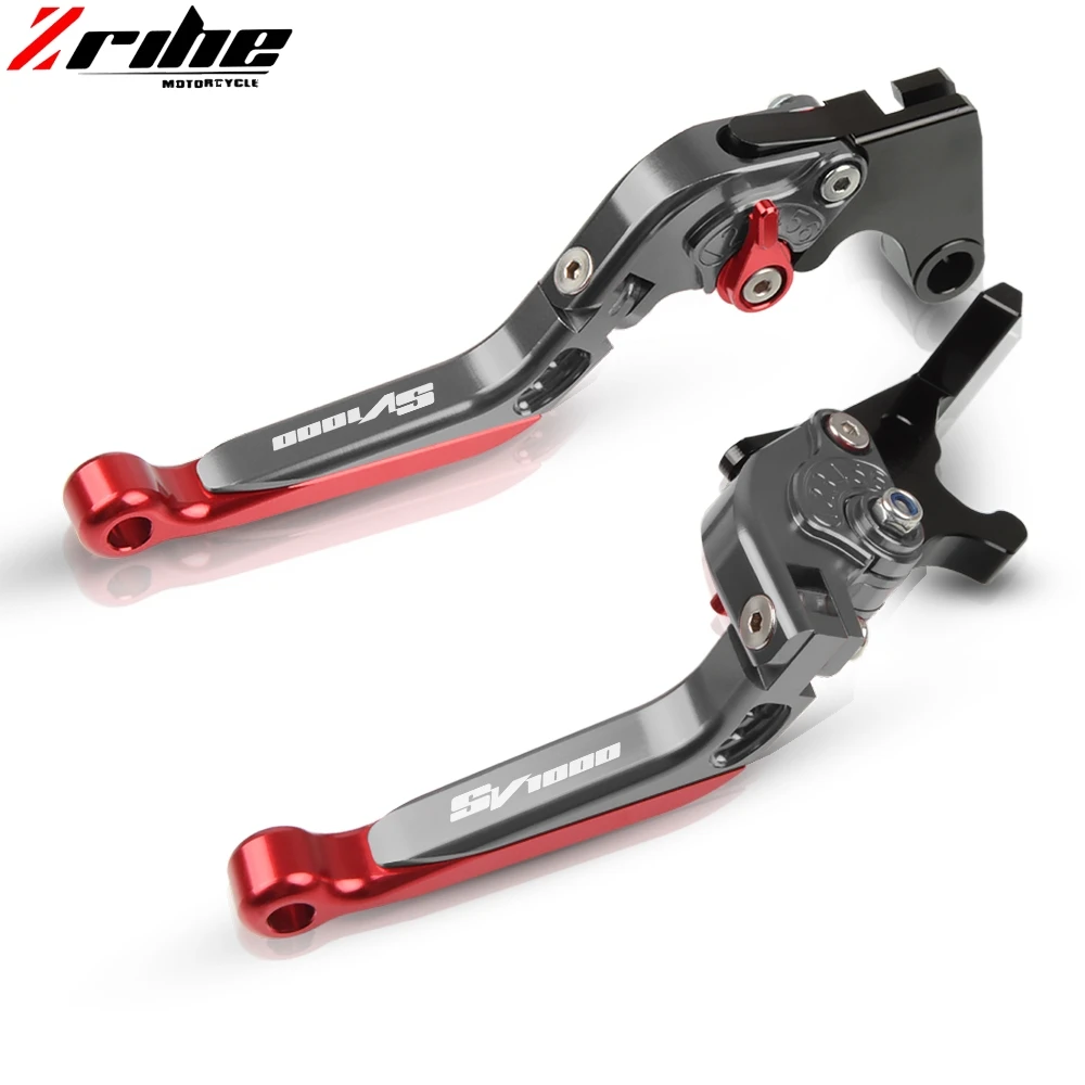 Для Suzuki SV1000S SV 1000 2003-2007 2006 аксессуары для мотоциклов выдвижные регулируемые складные ручки рычаги тормоза рычаг сцепления