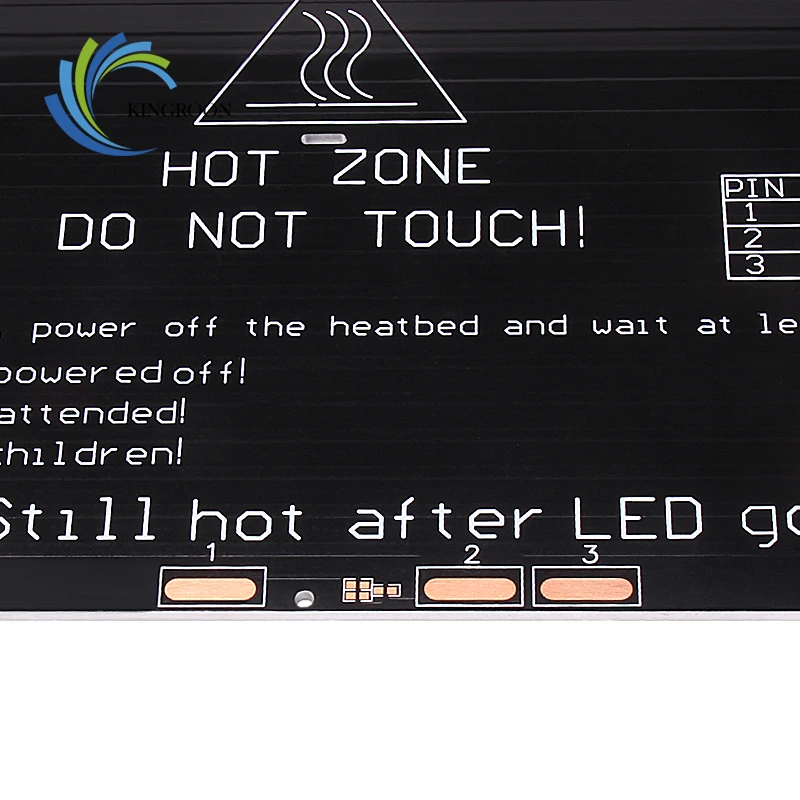 Cena KingRoon 3D drukarki części akcesoria PCB MK2B aluminium Heatbed 300*200*3mm aluminiowa płyta