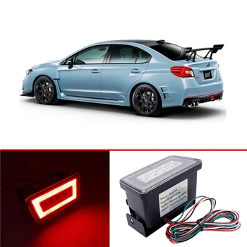 

Red Lens 3-In-1 LED Rear Fog Light Kit Tail Lamp Brake Lamp Backup Reverse Light For Subaru Impreza WRX/STi XV Crosstrek 11-19