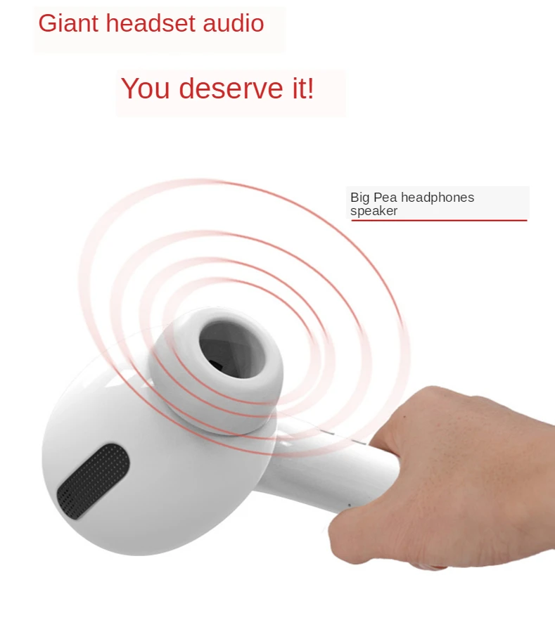New Oversized Giant Bluetooth Headset Speaker AirPodss Bluetooth Audio Model Creative Gift Hunting Gift Hot Net Red Speaker (9)