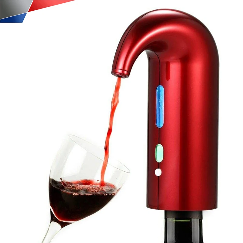 

Aireador electrónico de botellas de vino, decantador, aireador, dispensador de vertedor