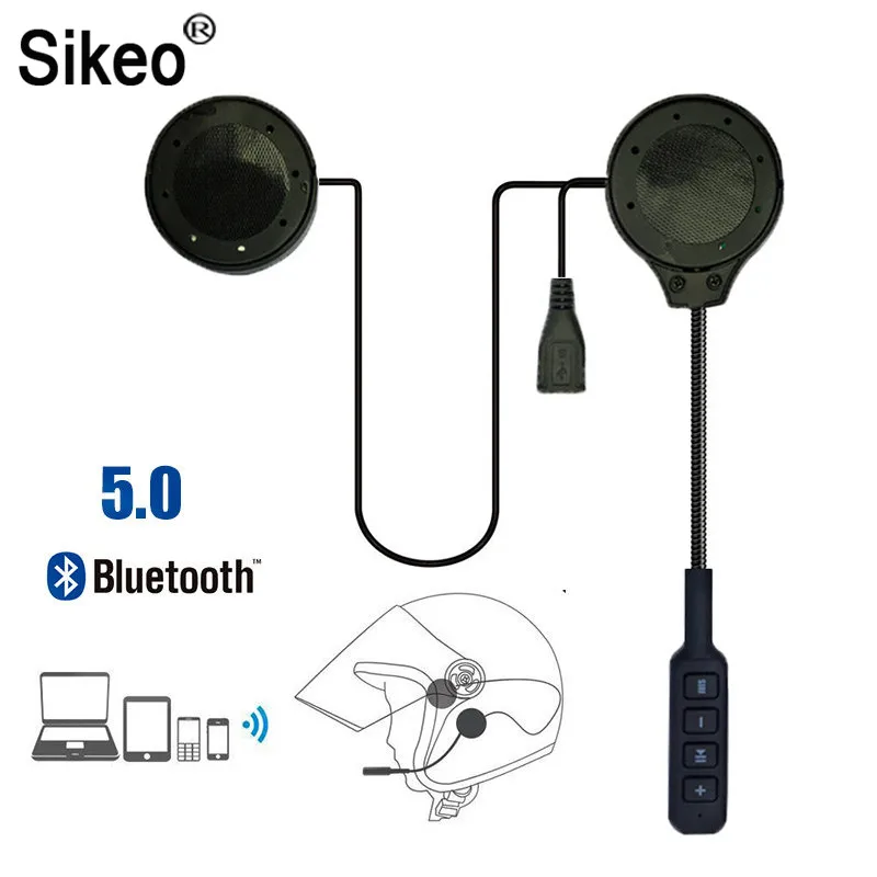 Шлем с мотором Bluetooth 5 0 гарнитура велосипедный шлем наушники громкая связь