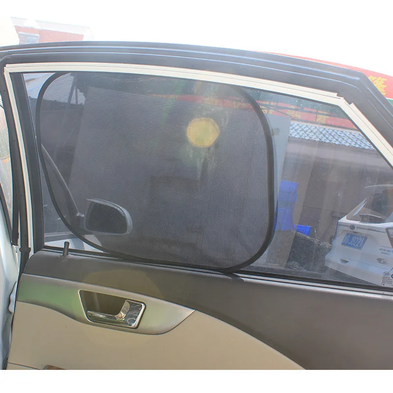 5 шт. автомобильный чехол солнцезащитный козырек 3D фотокатализатор сетка солнцезащитный козырек оконный экран от солнца Автомобильная занавеска интерьерный продукт с двумя присосками