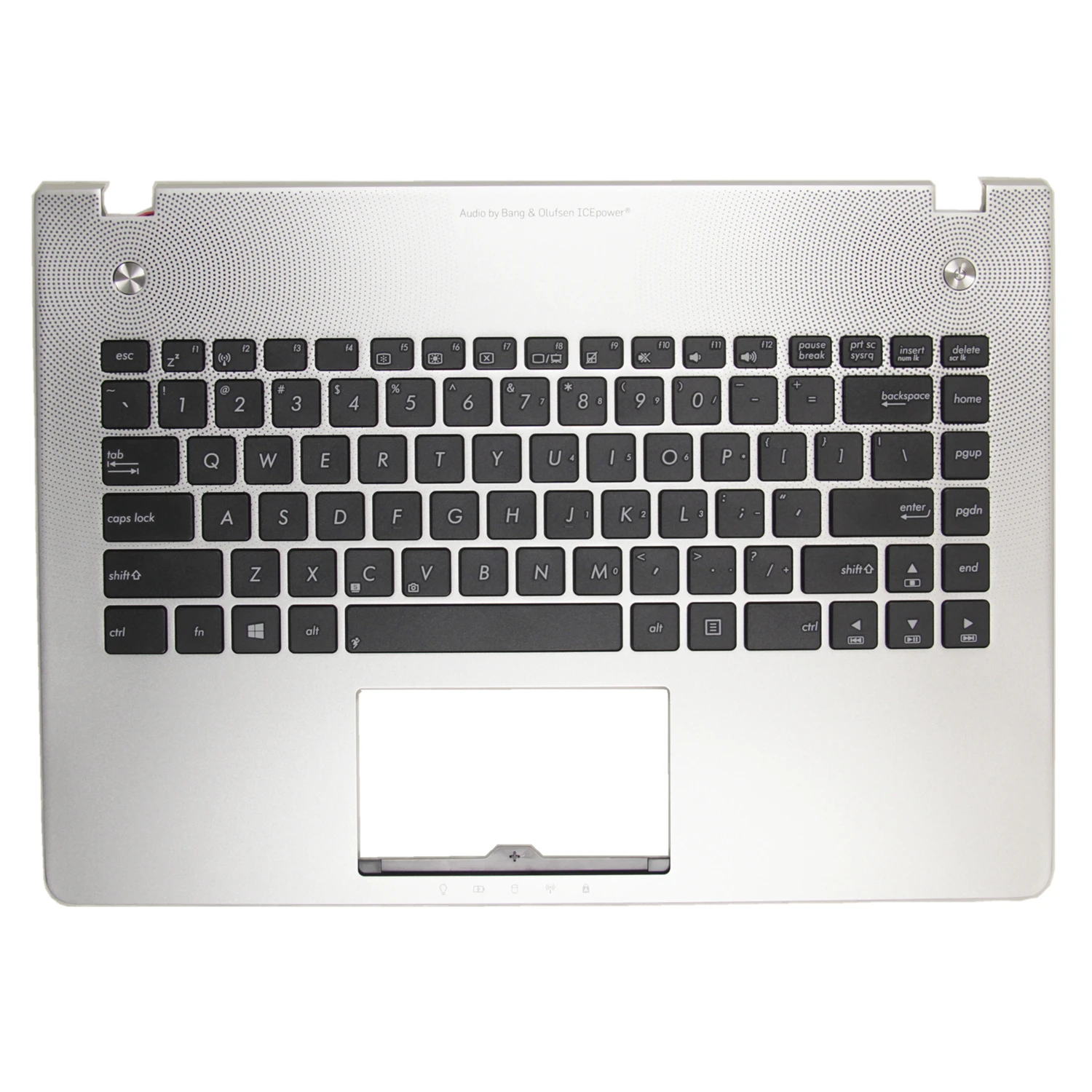 

100%New US Origina For Asus N46 N46VZ N46V N46VM English Laptop keyboard no backlit