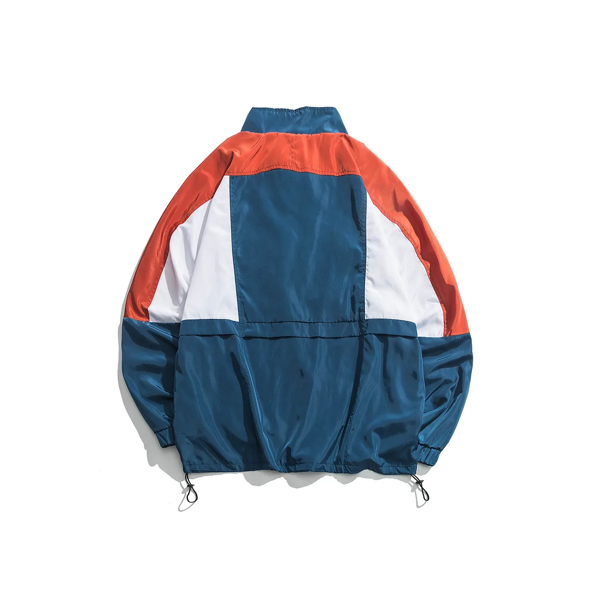 

Luoye luo ye 2019 Autumn New Style Men Loose Red And Blue Mixed Colors Contrast Color Jacket W78