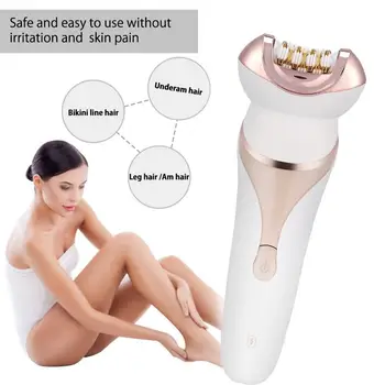 

5 in 1 Rechargeable Electric Women Shaver Epilator Shaving Hair Removal Scraping Female Body Depilation Machine Depilator