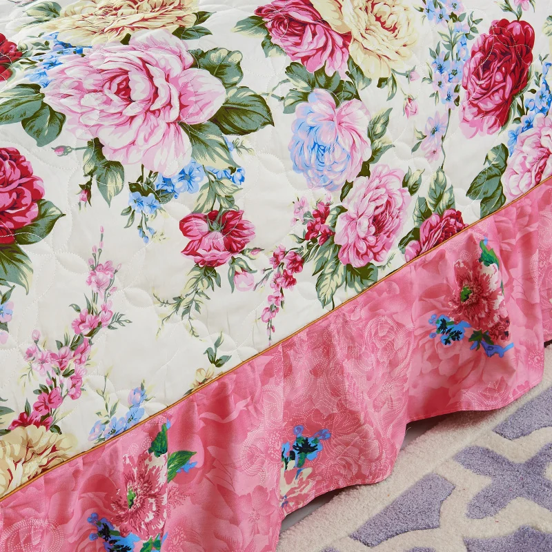Cotton Soft Bedclothes Queen King size Bedding Sets Quilted Thick Bed spread Duvet Cover Bed Sheet set Pillowcase 4/6Pcs