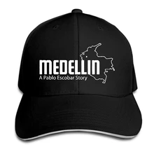 Бейсболка с принтом на заказ для мужчин, Medellin Pablo Escobar, женская кепка