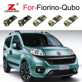 

6pcs LED trunk bulbs Interior Dome map lights lamp kit For Fiat for Fiorino Qubo 2018 (2013 to 2019)