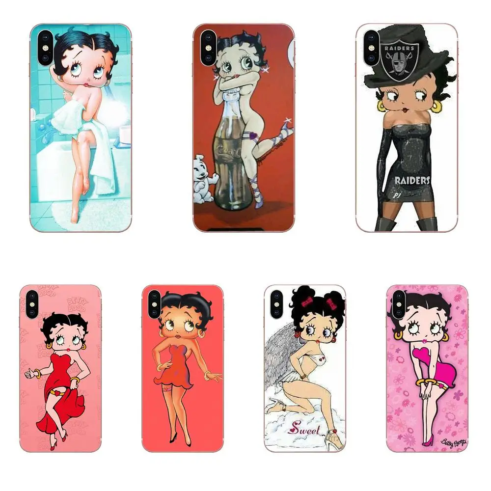 Мягкий модный чехол для телефона Sexy Betty Boop лучшее Xiaomi Redmi Note 2 3 3S 4 4A 4X5 5A 6 6A Pro Plus |