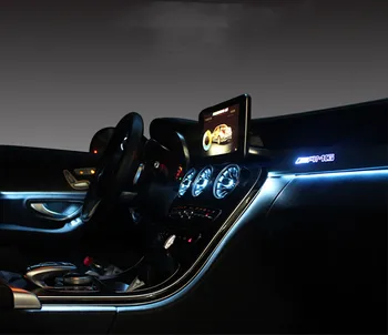 

64 colors LED ambient light For Benz C class w205 X253 C200L ambient lamp lights for w205 X253 illuminated car Styling